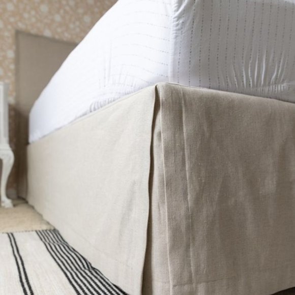 Nicole Miller KING BED SKIRT pewter NEW - Picture 10 of 12